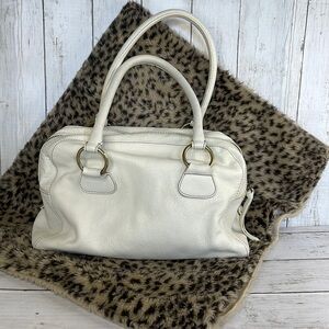 Boden Cream Satchel Bag